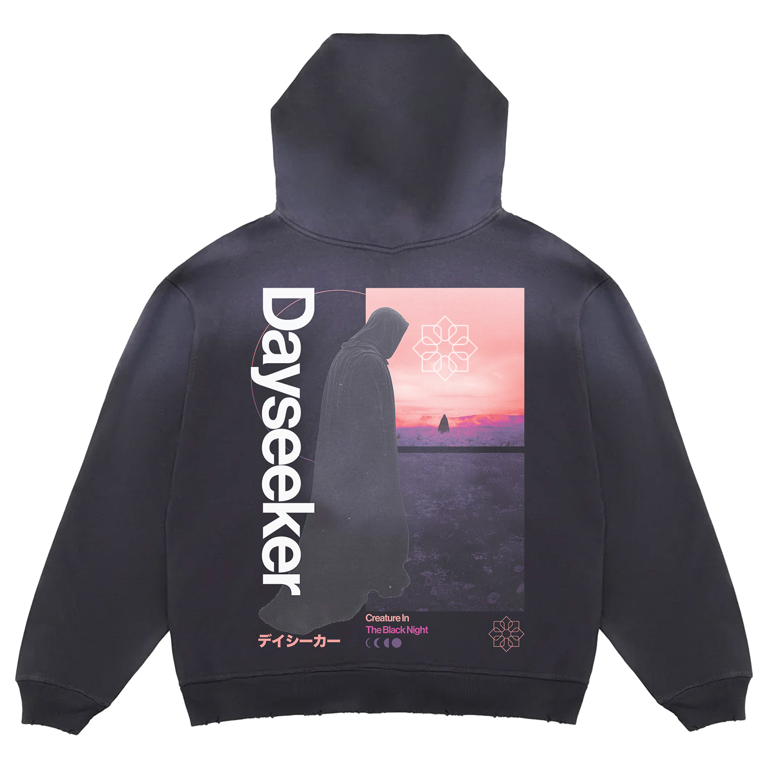 CITBN Distressed Potassium Zip-Up Hoodie
