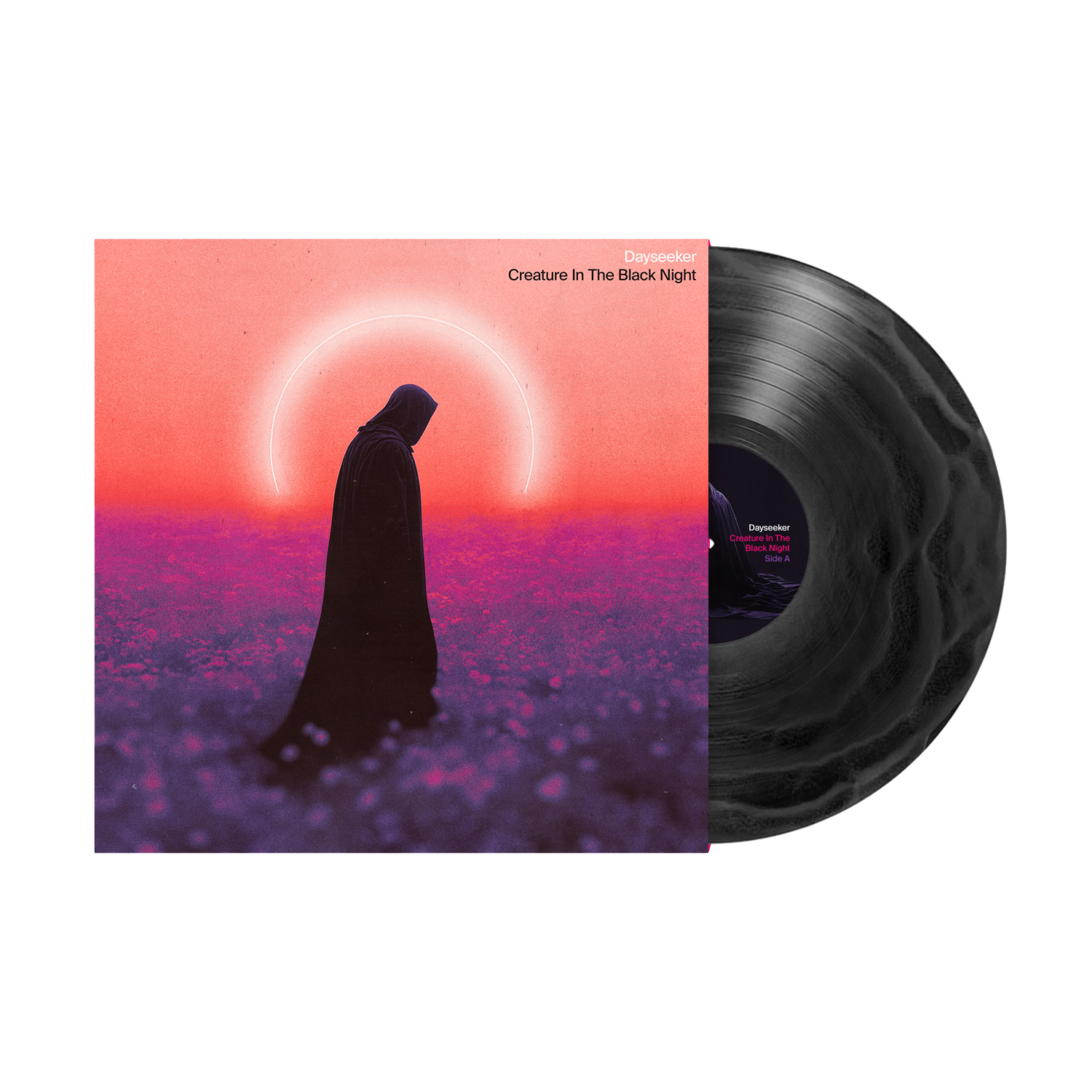 Creature In The Black Night Vinyl - Black/Grey Marble