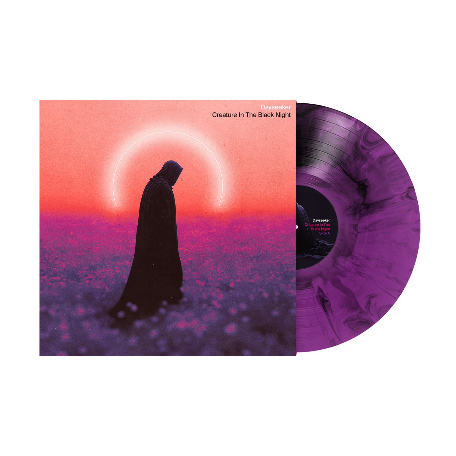 Creature In The Black Night Vinyl - Purple/Black Smoke