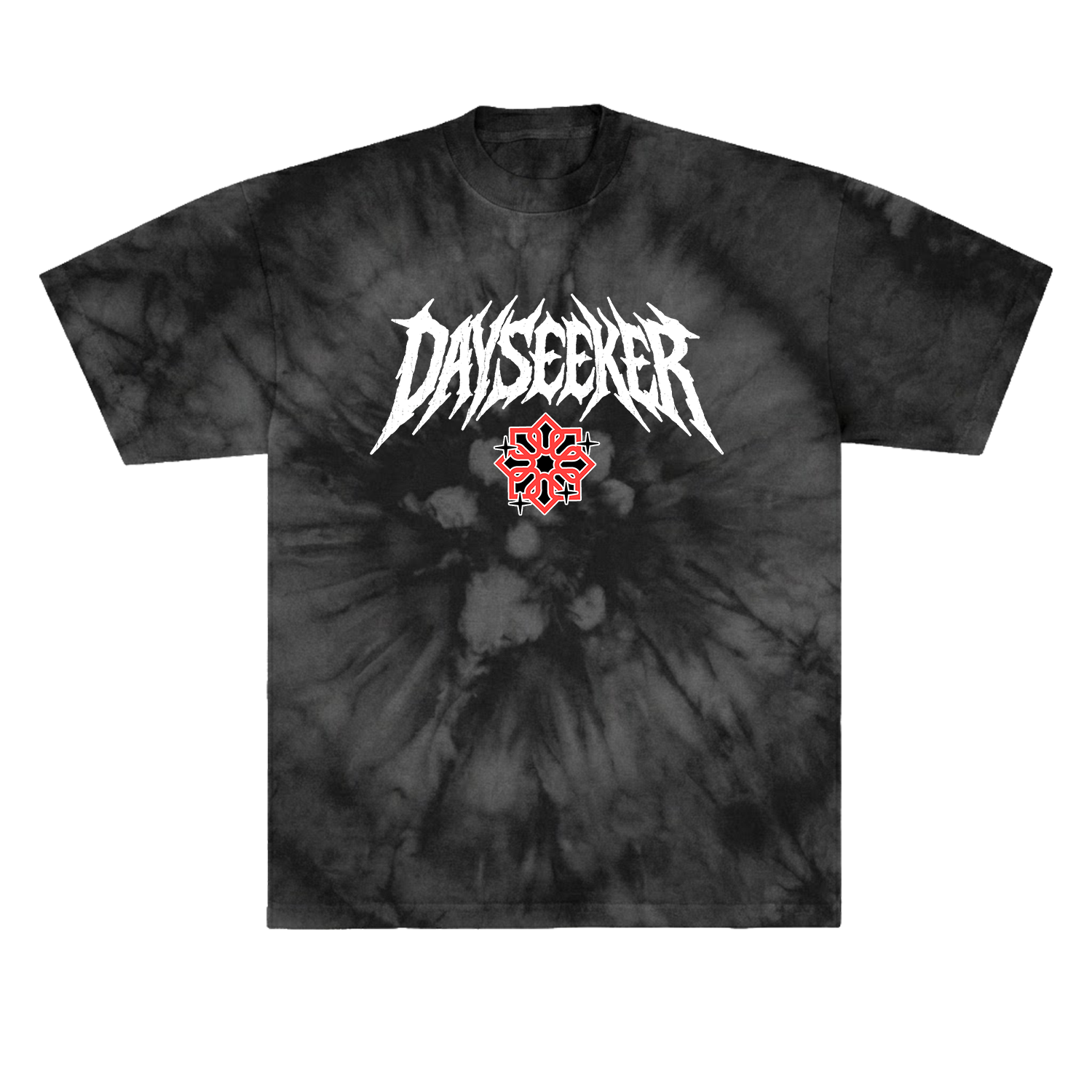 Red Moon Skull Dye Tee